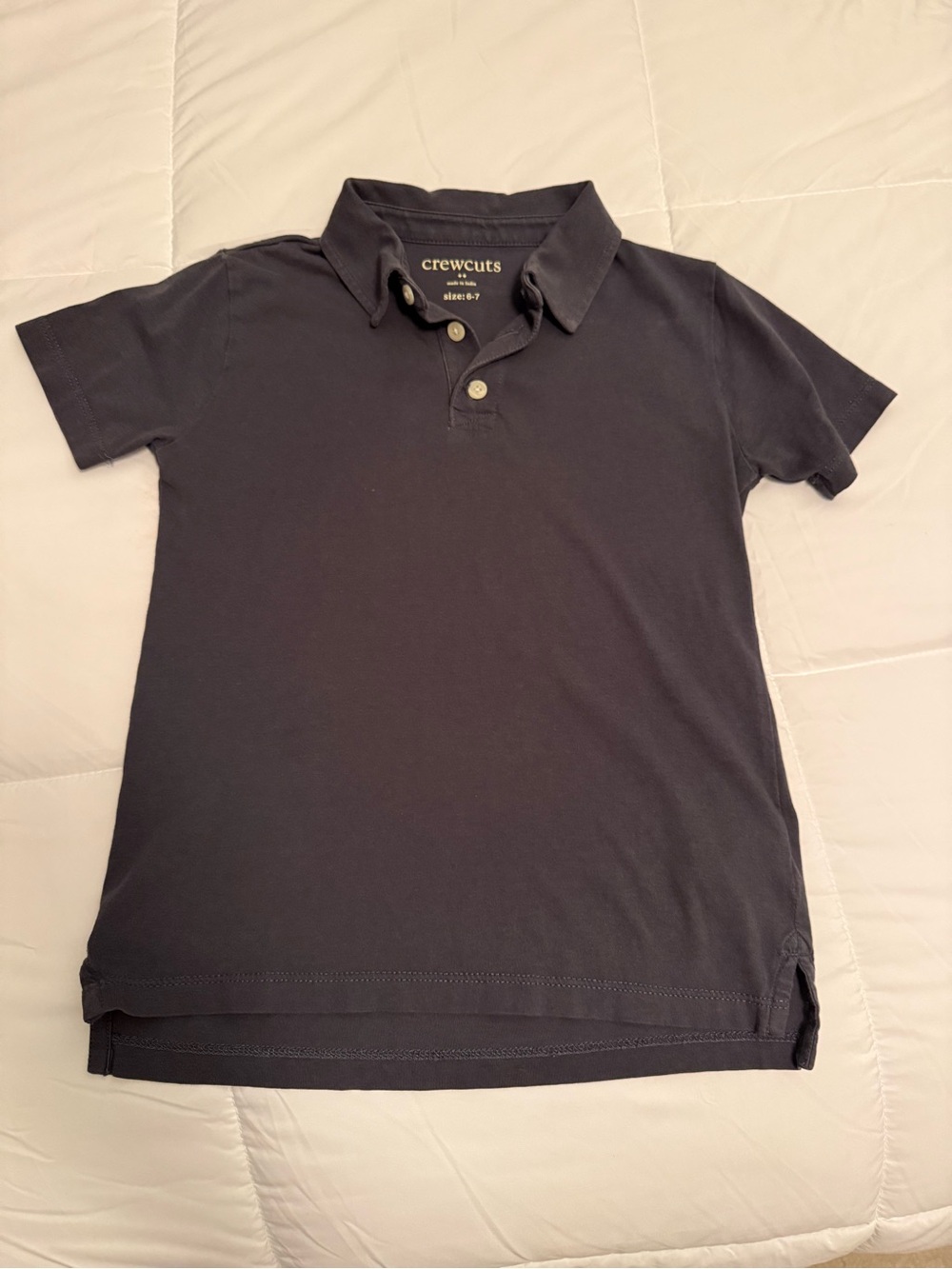 Jcrew Factory Crew Cuts - grey polo